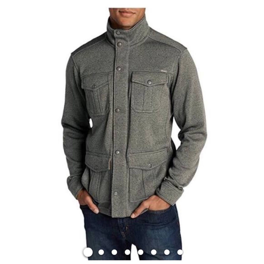 Eddie Bauer mens radiator 4 pocket jacket